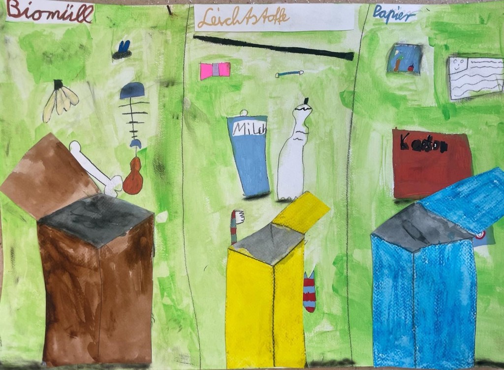 Umweltschutz birgt viele Ideen
Umweltschutz kann jeder
Bild zur Mülltrennung