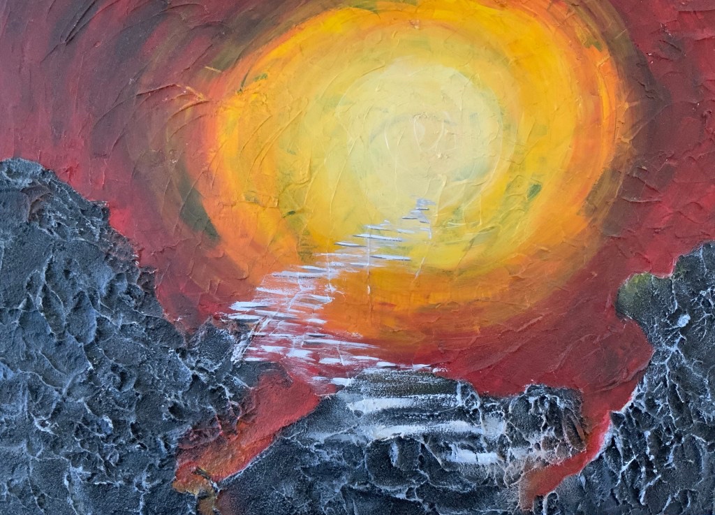 Kunst geht in Gärten
Acrylmalerei von Kerstin Dähne 