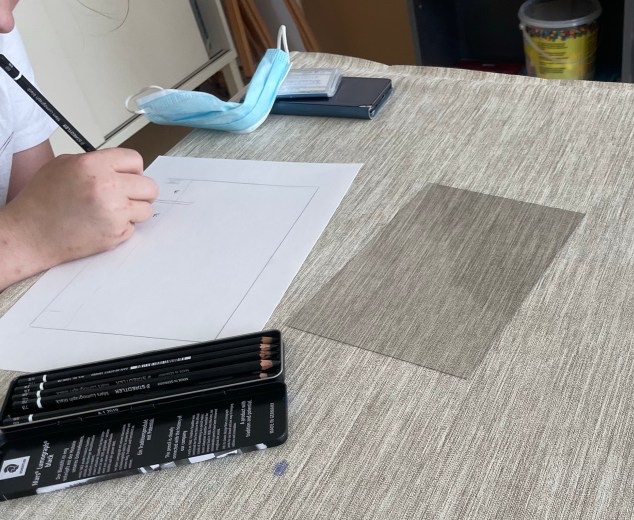 Wir probieren Cyanotypie im Workshop