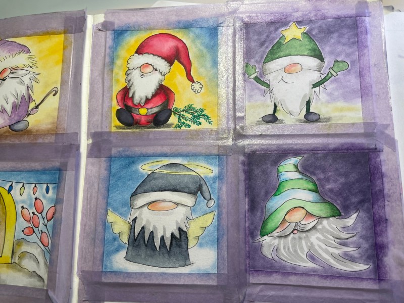 Grußkarten mit Weihnachtswichteln
Kerstin Dähne