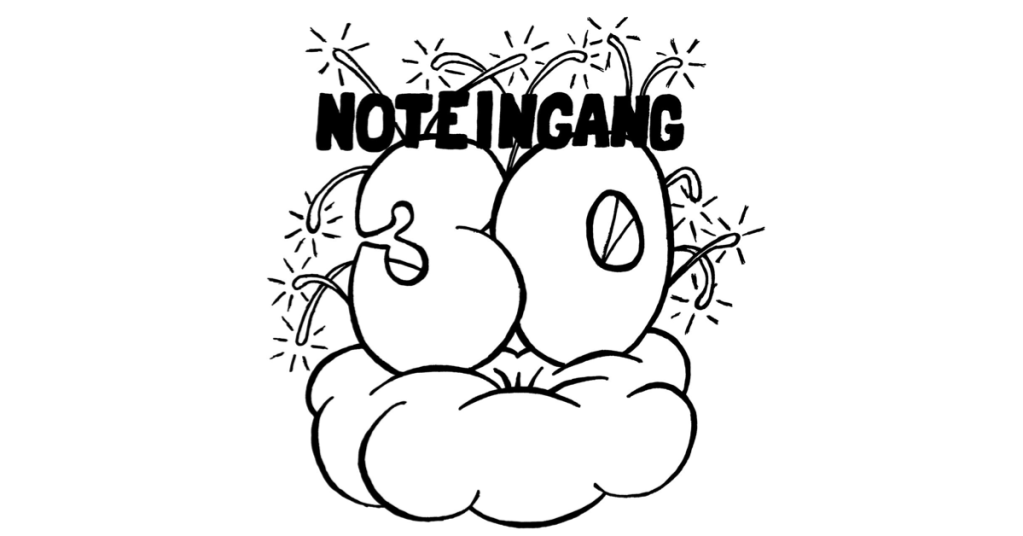 30 Jahre Noteingang, das wird gefeiert