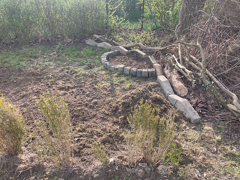 Erfahrungen sammeln und wachsen – mein Jahresrückblick 2022,
Beet im Schatten, Naturgarten Kerstin Dähne